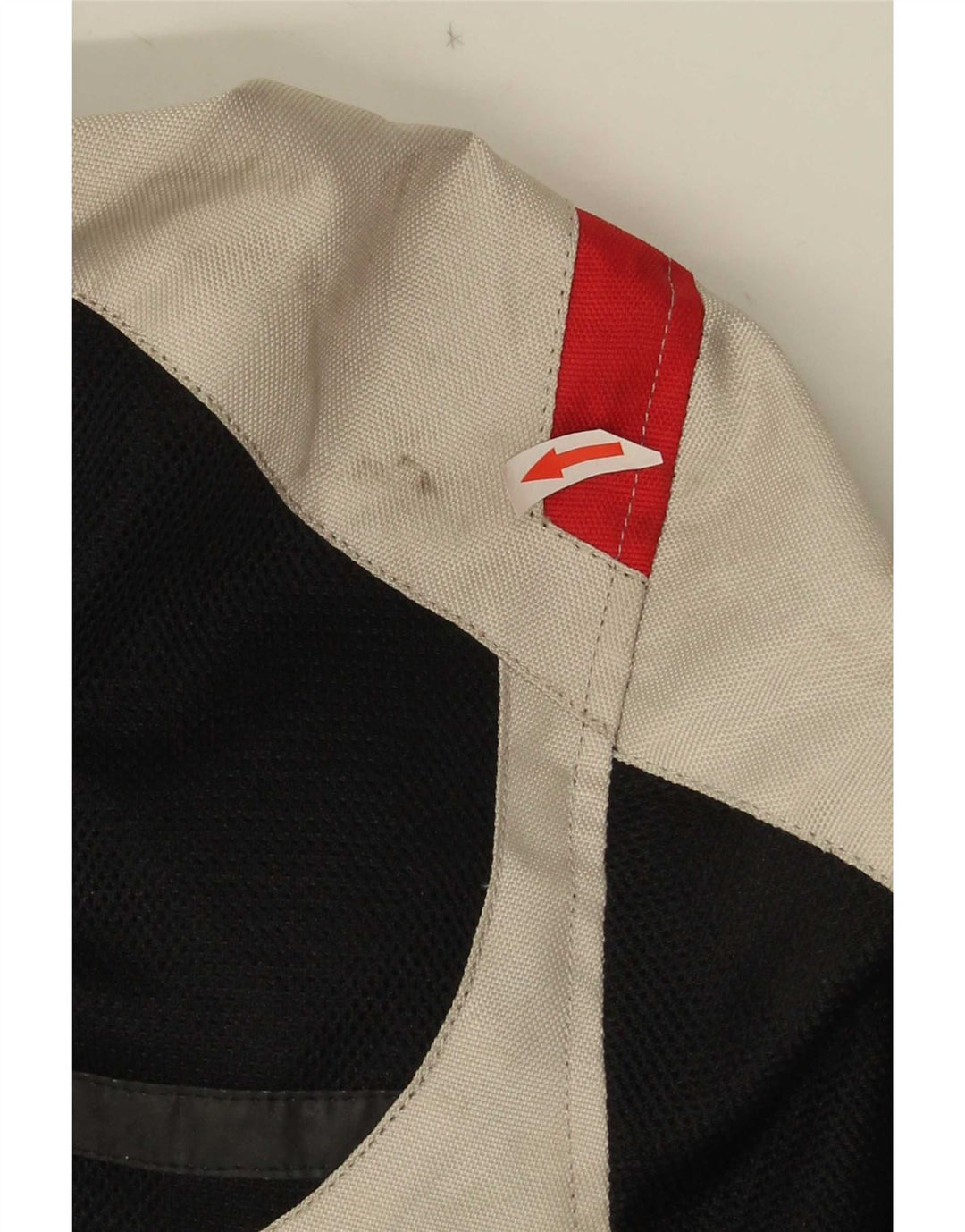 Aprilia Mens Graphic Racer Jacket UK 38 Mediano Negro Colorblock Poliéster