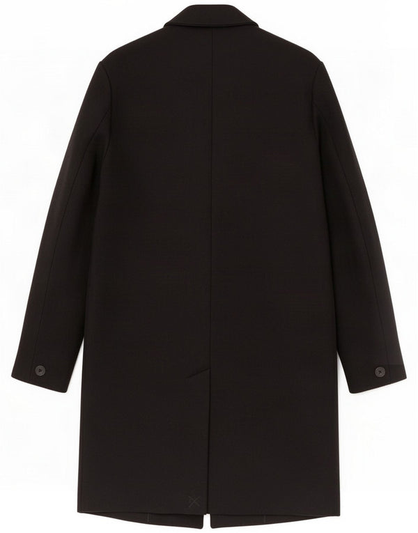Zara Abrigo Hombre ES 34 XS Negro Poliéster