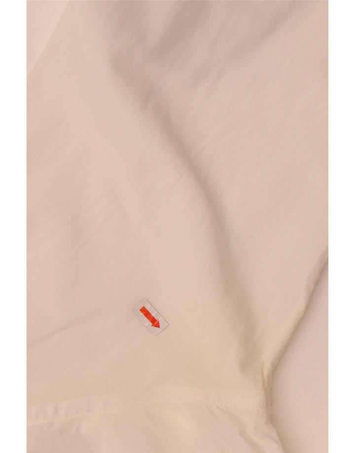 CERRUTI 1881 Mens Shirt XL White Colourblock Cotton