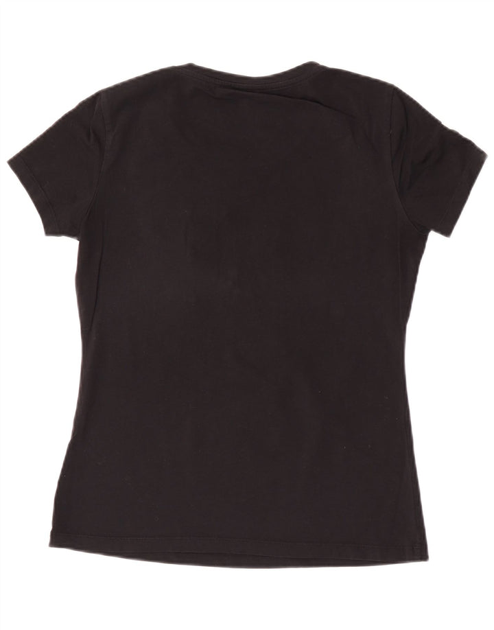 Liu Jo - Camiseta gráfica para mujer, talla 40, talla M, color negro