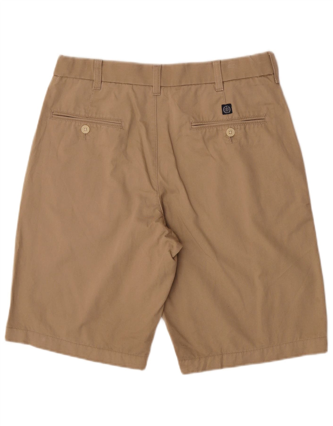 Marks & Spencer Pantalones cortos chinos Blue Harbor para hombre W32 Algodón beige medio