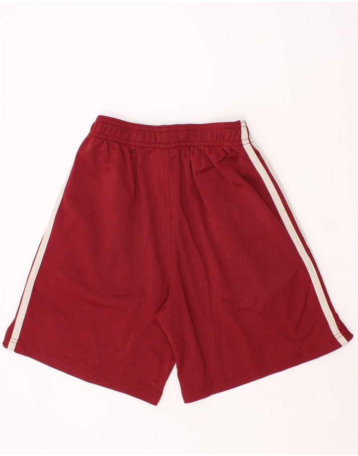 ADIDAS Boys Sport Shorts 6-7 Years Large  Red Polyester Vintage Adidas and Second-Hand Adidas from Messina Hembry 