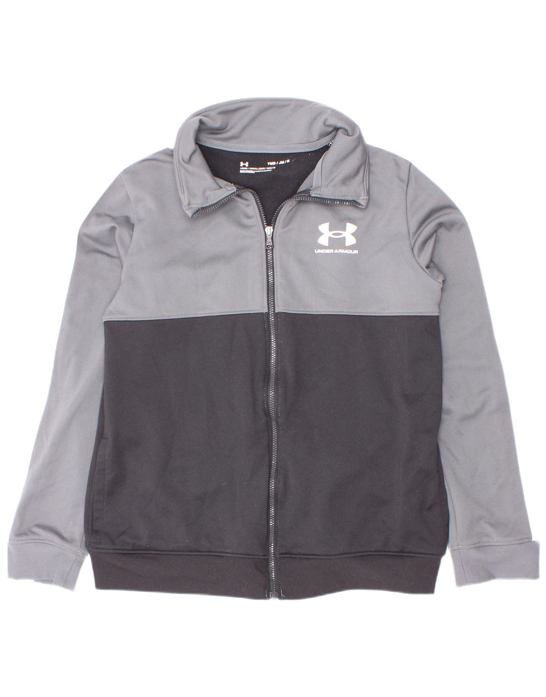 Under Armour Chaqueta de chándal para niño 9-10 años Gris medio Colorblock