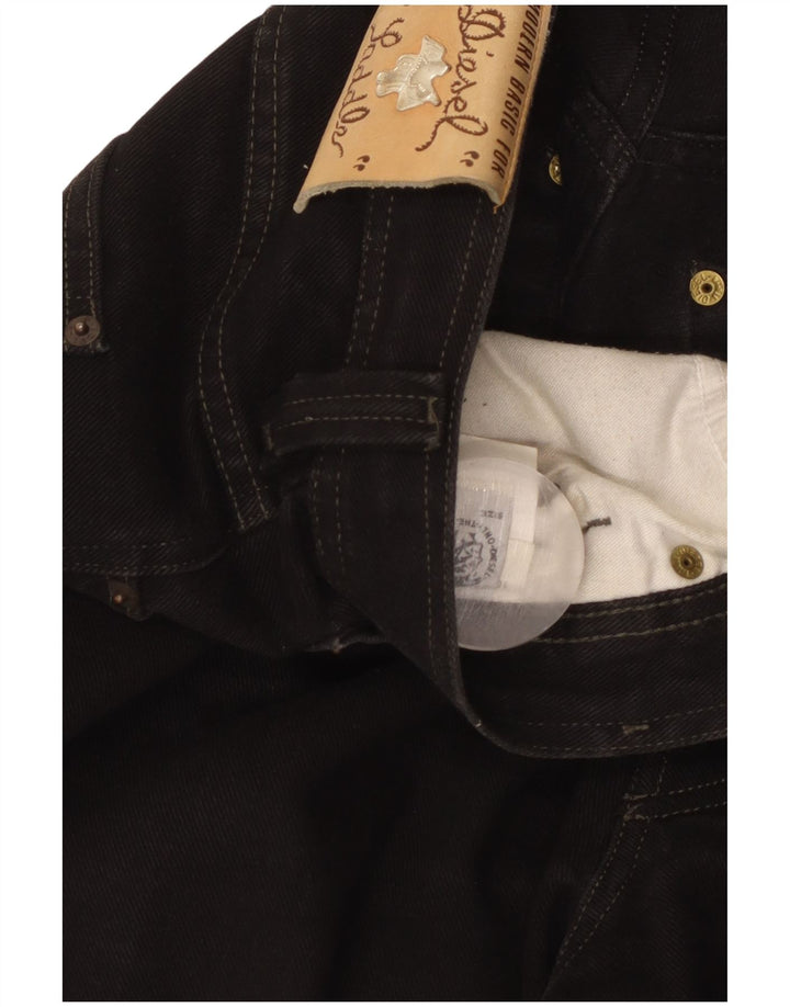 DIESEL Vaqueros rectos para hombre W36 L28 Algodón negro