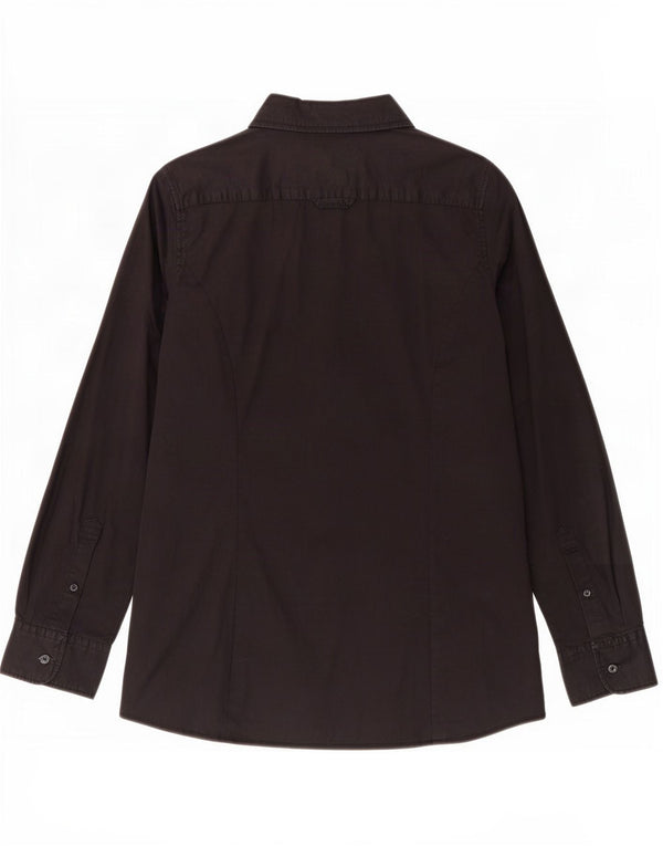 Gaastra Camisa para mujer UK 46 Grande Algodón negro