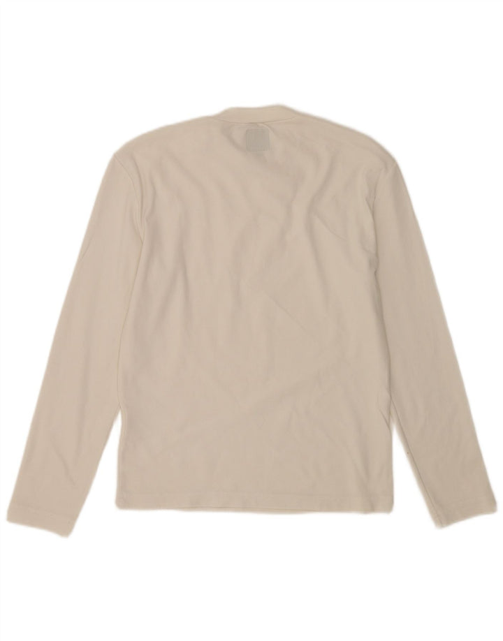 Energie - Camiseta de manga larga para mujer, talla 40, talla M, poliamida blanca