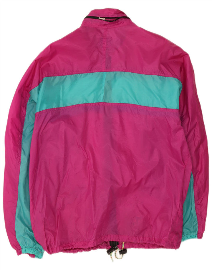 Chaqueta superior de chándal para hombre Aesse Small Pink Colourblock Polyamide