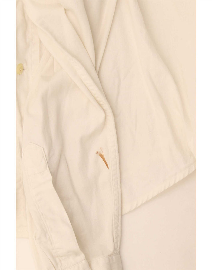 Camisa Trussardi Hombre Small Blanco