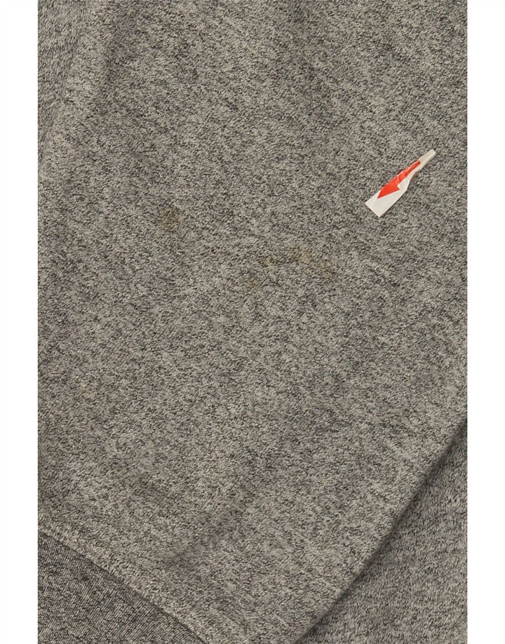 Champion Sudadera Gráfica para Hombre Jersey Grande De Algodón Moteado Gris