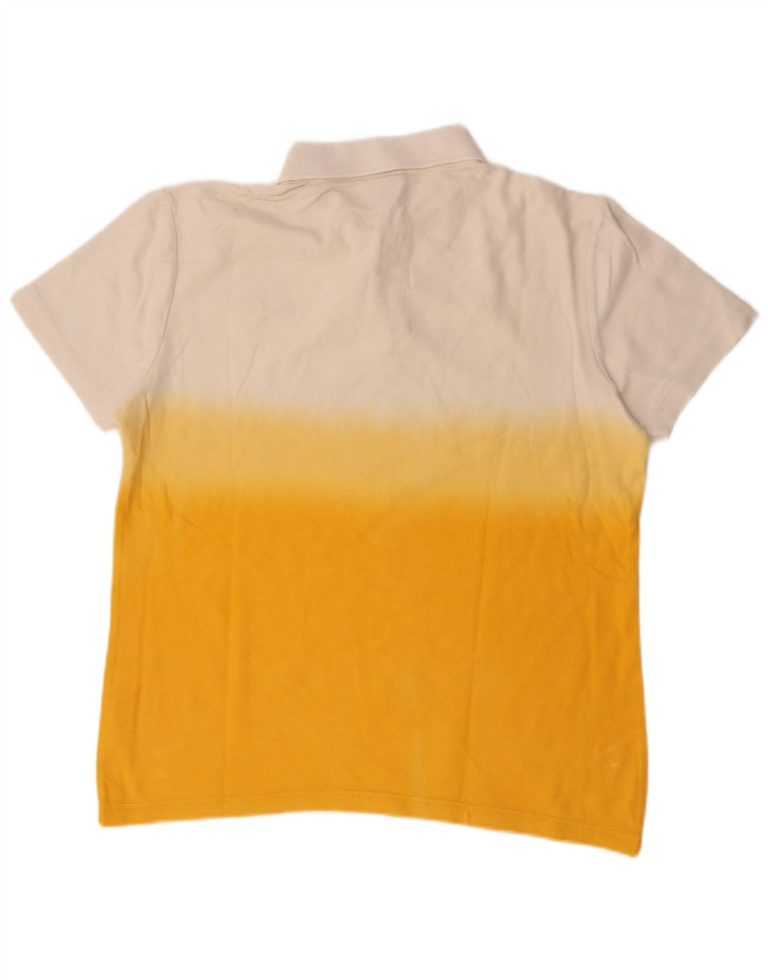 Polo Puma Para Hombre De Algodón Color Block Blanco Mediano