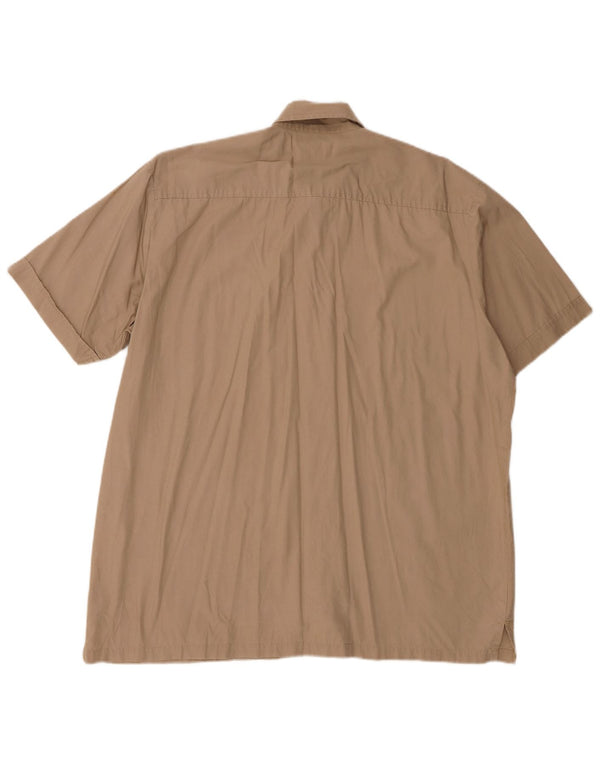 Camisa Levi's Hombre Manga Corta Grande Algodón Beige
