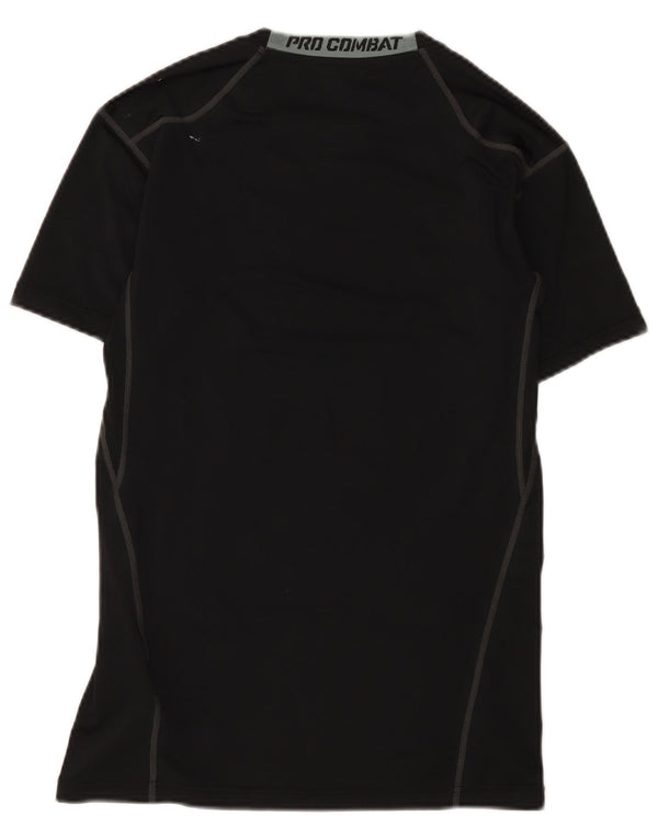 Nike Mujer Dri Fit Graphic Camiseta Top UK 40 Grande Poliéster Negro
