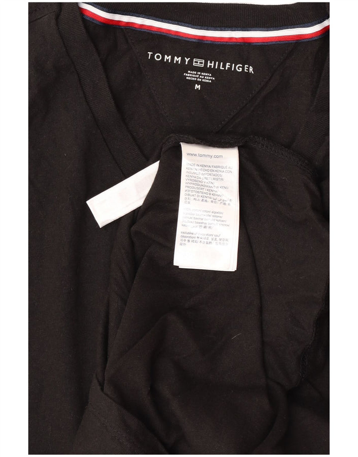 Camiseta Tommy Hilfiger Hombre Top Medium Negro Algodón
