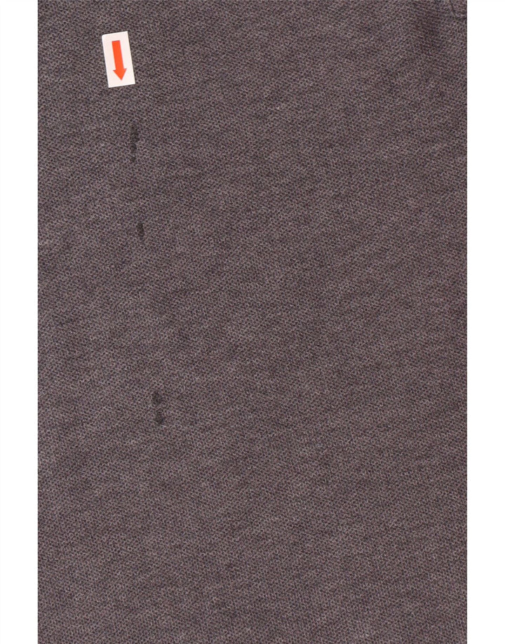 FILA Polo para hombre IT 48 Small Gris Algodón