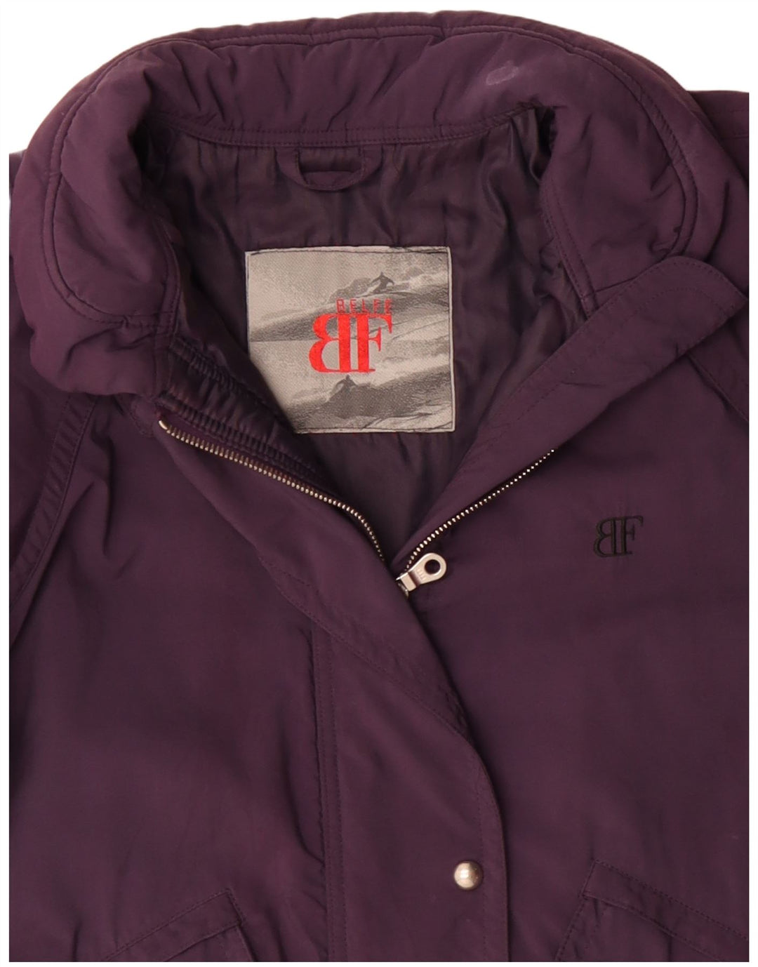 Belfe & Belfe Chaqueta cortavientos extragrande para mujer UK 40 XL Poliéster morado
