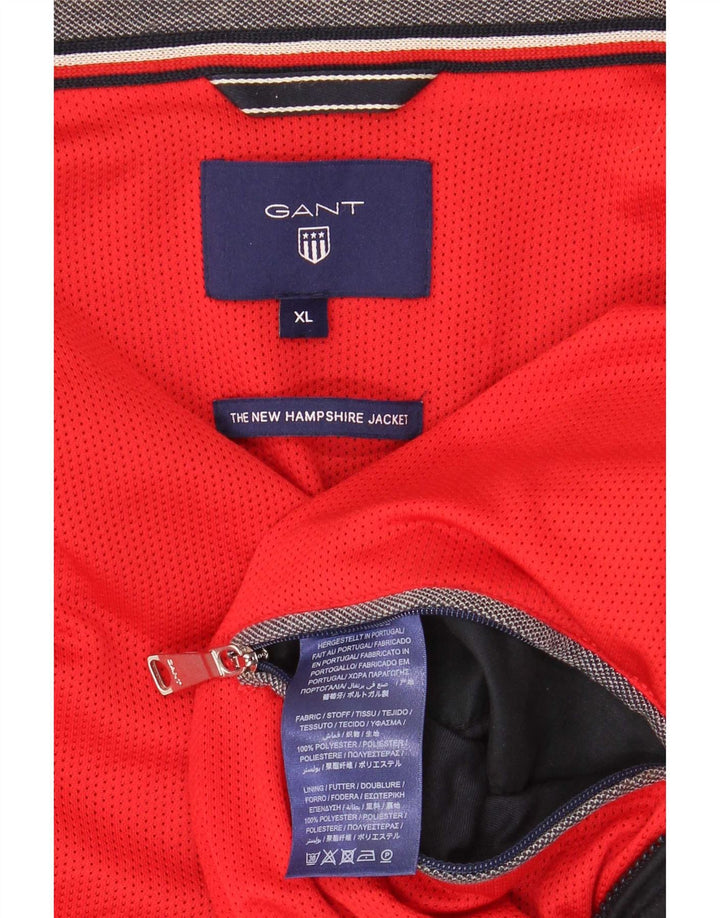 Gant Chaqueta Bomber Hombre UK 42 XL Poliéster Negro