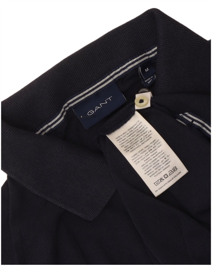 Gant Polo Hombre Azul Marino Medio Algodón