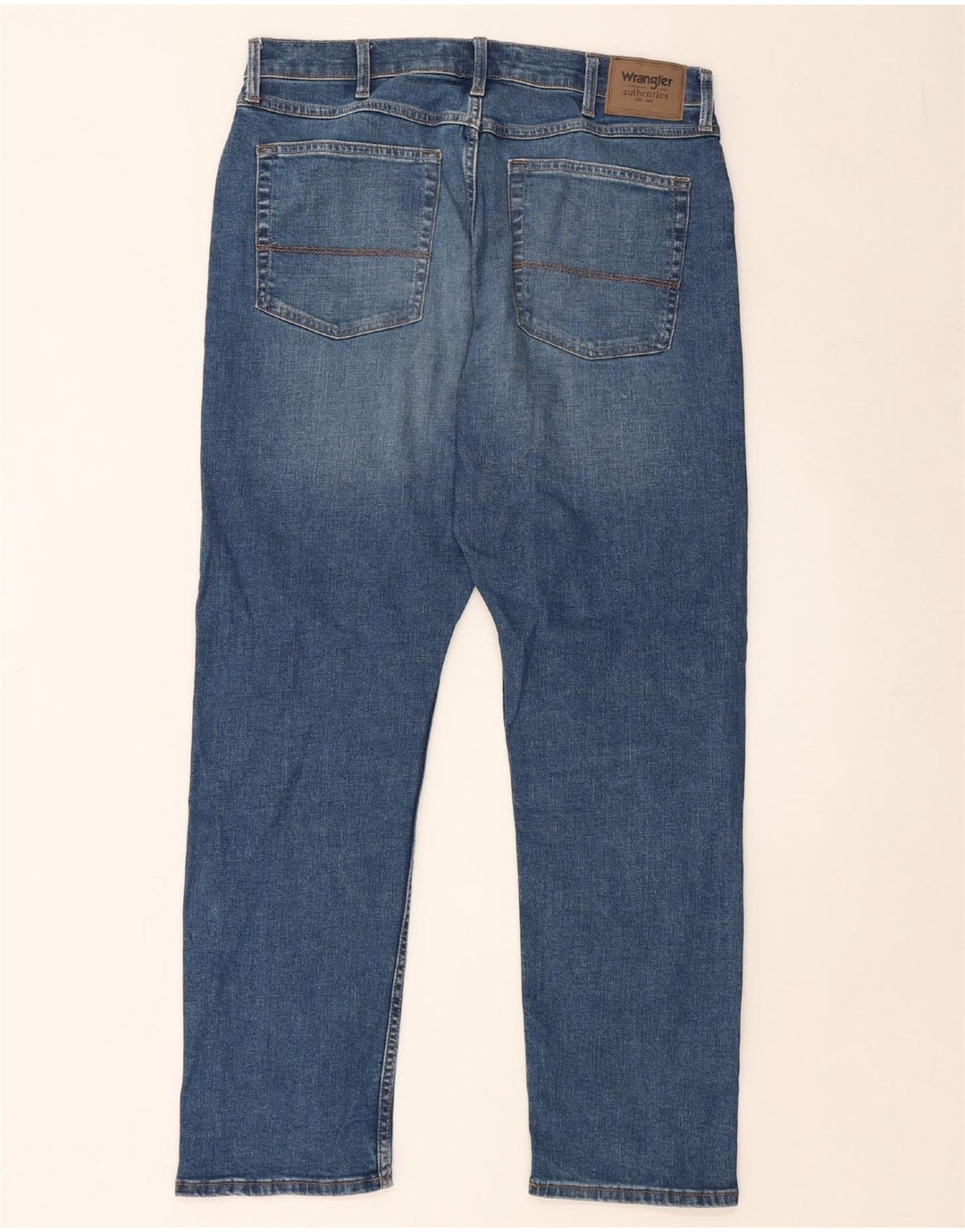 WRANGLER Vaqueros rectos para hombre W34 L30 Algodón azul
