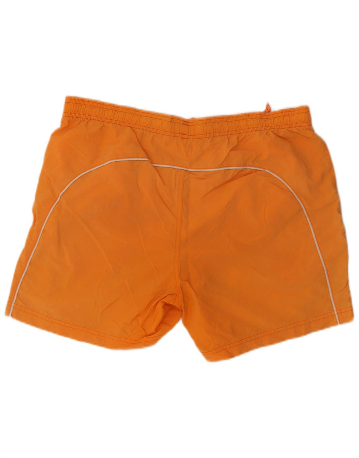 Adidas - Bañador para hombre, talla grande, nailon naranja