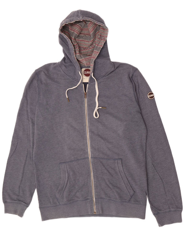 Colmar Sudadera con capucha y cremallera para hombre XL Algodón azul marino