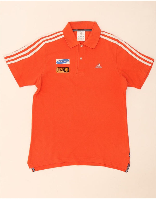 Polo Adidas Hombre Pequeño Algodón Naranja