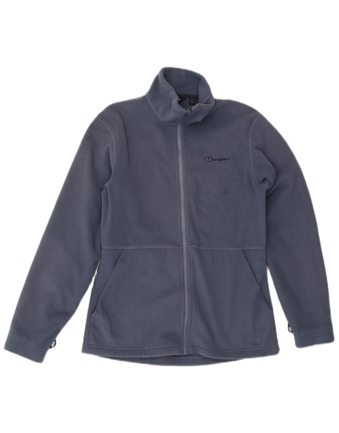 Berghaus Chaqueta polar con forro para mujer UK 40 Poliéster azul medio