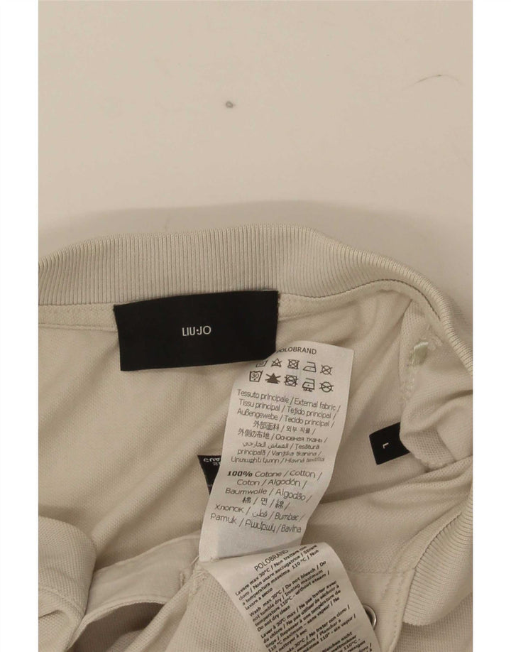 Polo Liu Jo Hombre Grande Beige Algodón