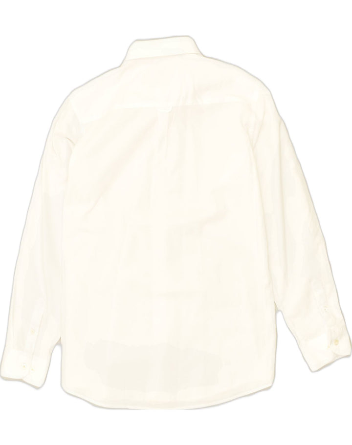 CHAPS Boys Shirt 15-16 Years White Cotton | Vintage Chaps | Thrift | Second-Hand Chaps | Used Clothing | Messina Hembry 