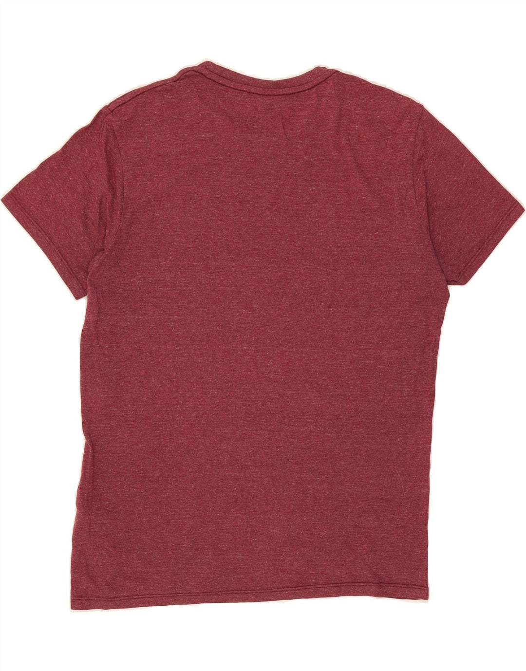 LEVI'S Mens Graphic T-Shirt Top Medium Burgundy Flecked Cotton Vintage Levi's and Second-Hand Levi's from Messina Hembry 