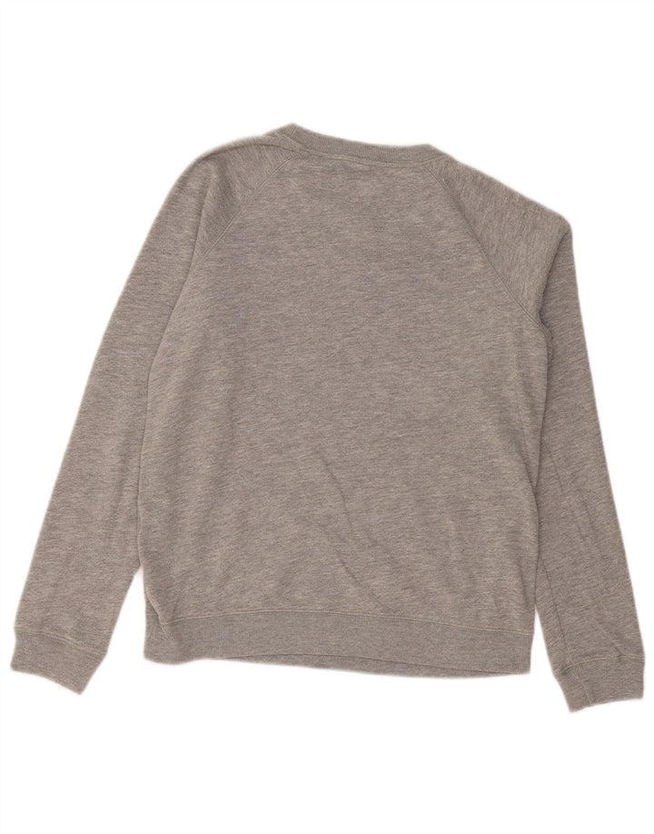 Jack Wills Sudadera para mujer Jumper UK 12 Gris medio moteado