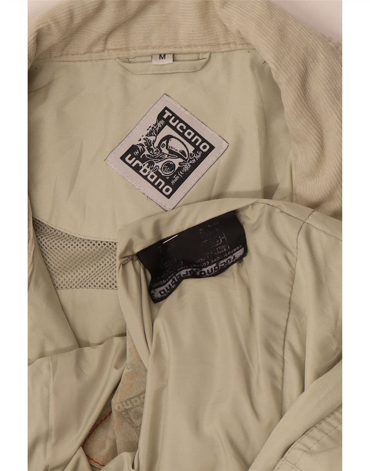 Tucano Urbano Chaqueta utilitaria para hombre ES 38 Poliéster verde medio