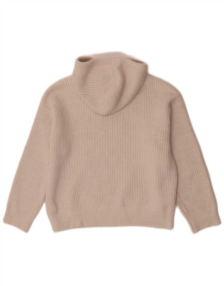 Marks & Spencer Jersey con capucha para mujer UK 44 Poliéster beige medio