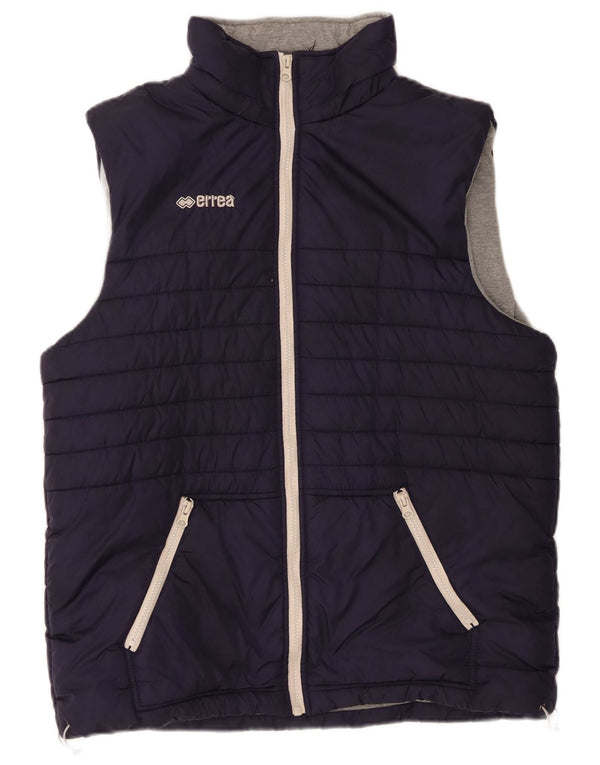 Chaleco acolchado Errea para hombre UK 40 Large Nylon azul marino