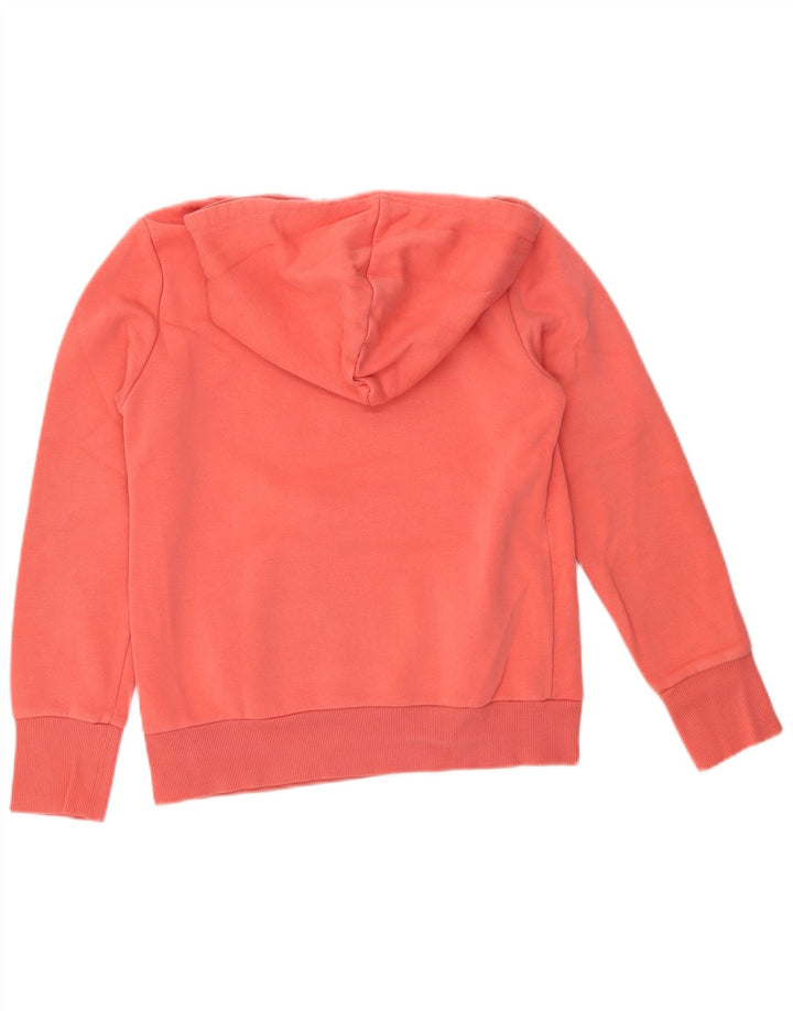 ADIDAS Sudadera con capucha gráfica para mujer UK 8/10 Small Naranja Algodón