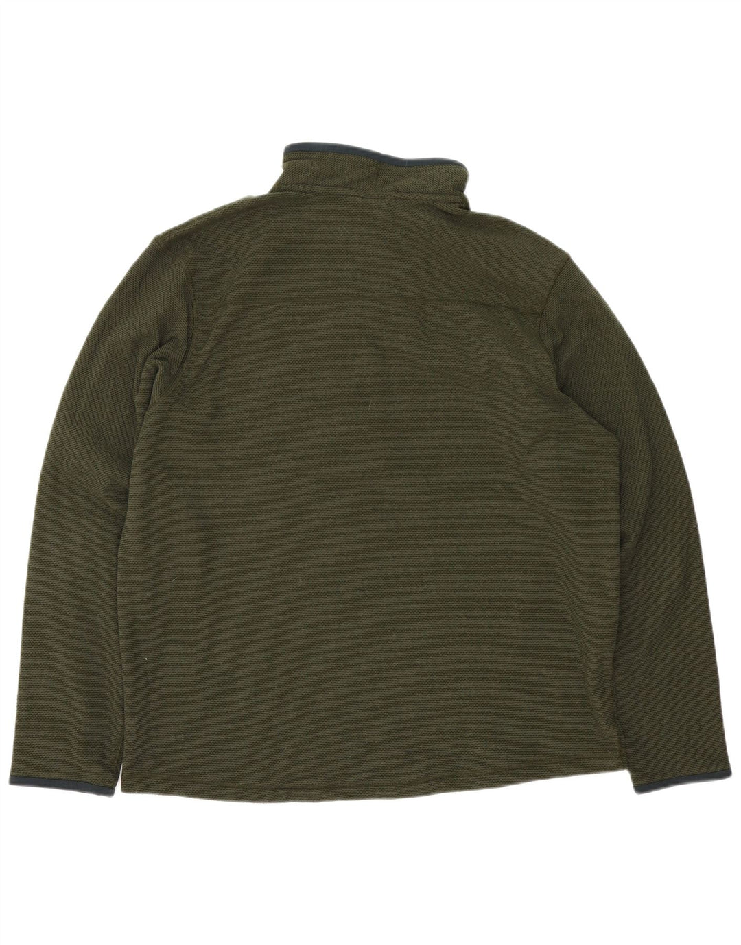 Rab Hombre Sudadera Con Cremallera Y Cuello Jumper XL Poliéster Verde