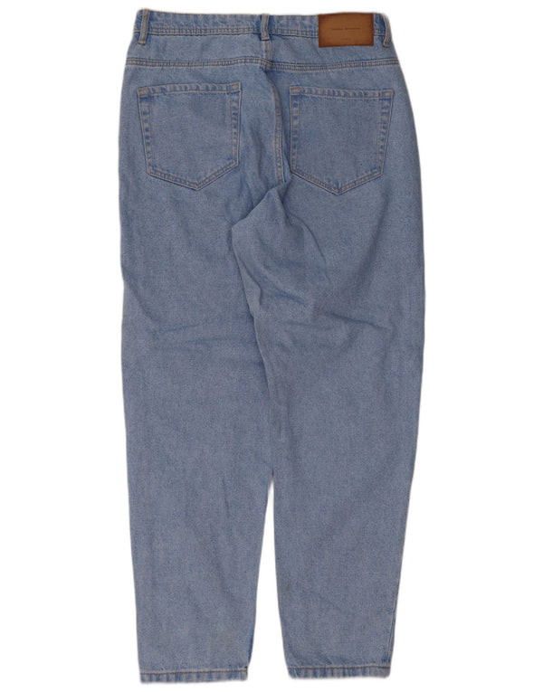 Zara Mujer Trafaluc Vaqueros Cónicos De Tiro Alto EU 40 Medium W30 L27 Azul