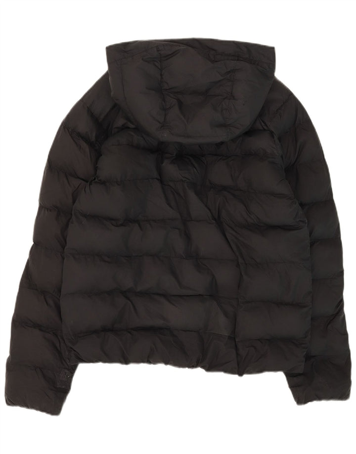 Nike Chaqueta acolchada con capucha para niño 13-14 años XL Negro Poliéster