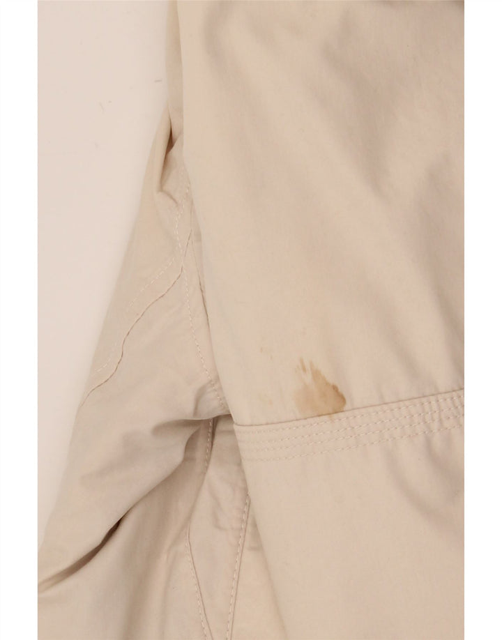 Timberland Chaqueta Bomber con Capucha para Hombre UK 38 Algodón Beige Medio