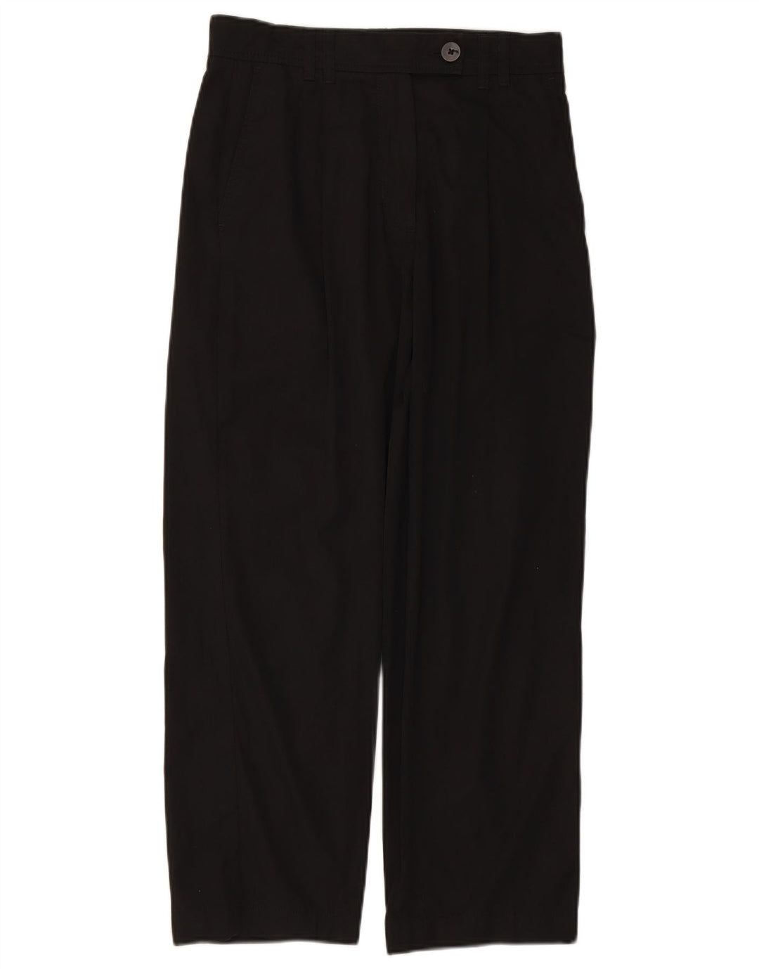 MASSIMO DUTTI Pantalones chinos holgados para mujer EU 38 Small W28 L26 Negro