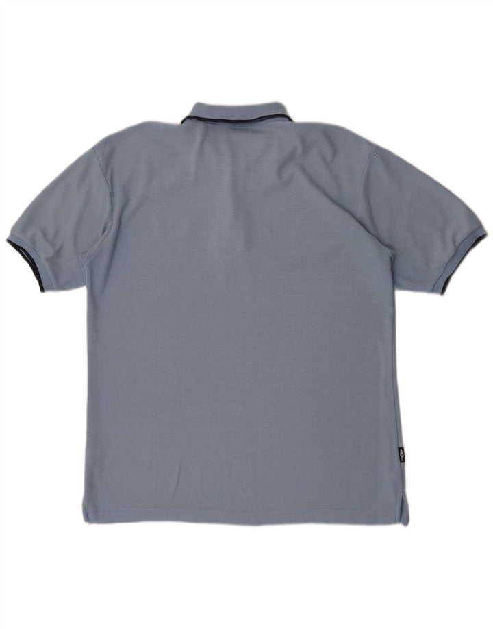 Polo Umbro Hombre Poliéster Azul Medio