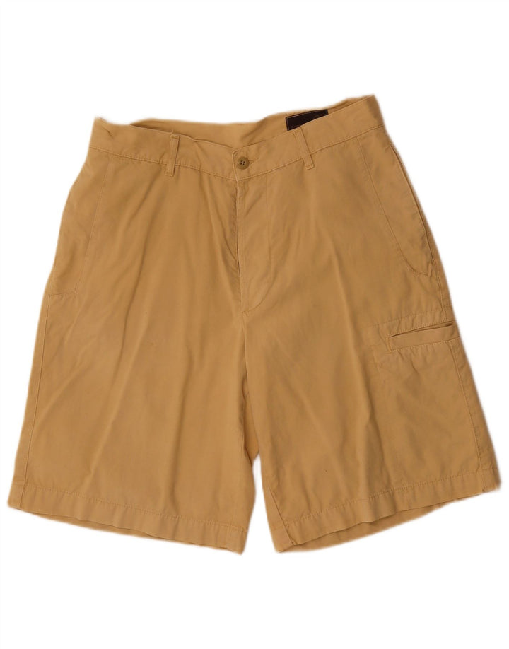 Pantalones cortos tipo cargo para hombre Gas W32 Algodón beige medio