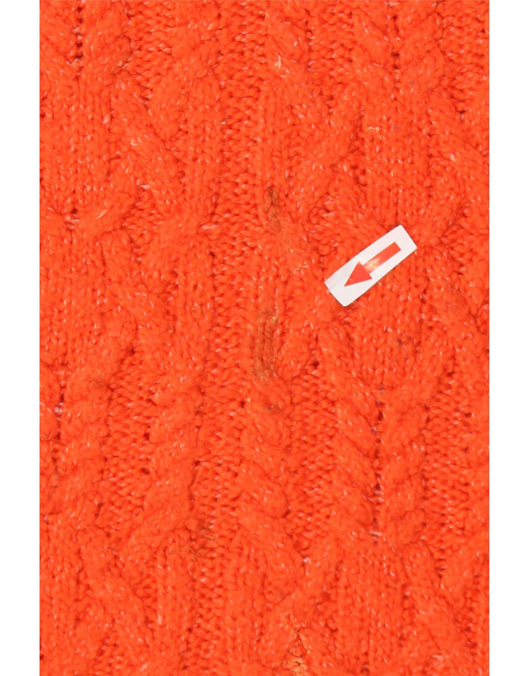 Marks & Spencer Jersey con cuello alto para mujer, talla 40, color naranja mediano