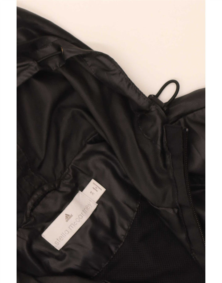 Adidas Chaqueta impermeable con capucha para mujer EU 34 Small Black