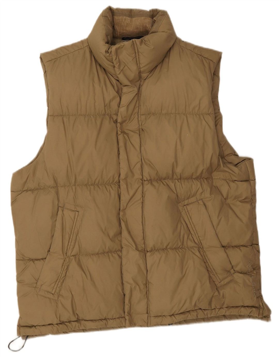 Marc O'Polo Chaleco acolchado para hombre UK 40 Large Marrón Poliamida