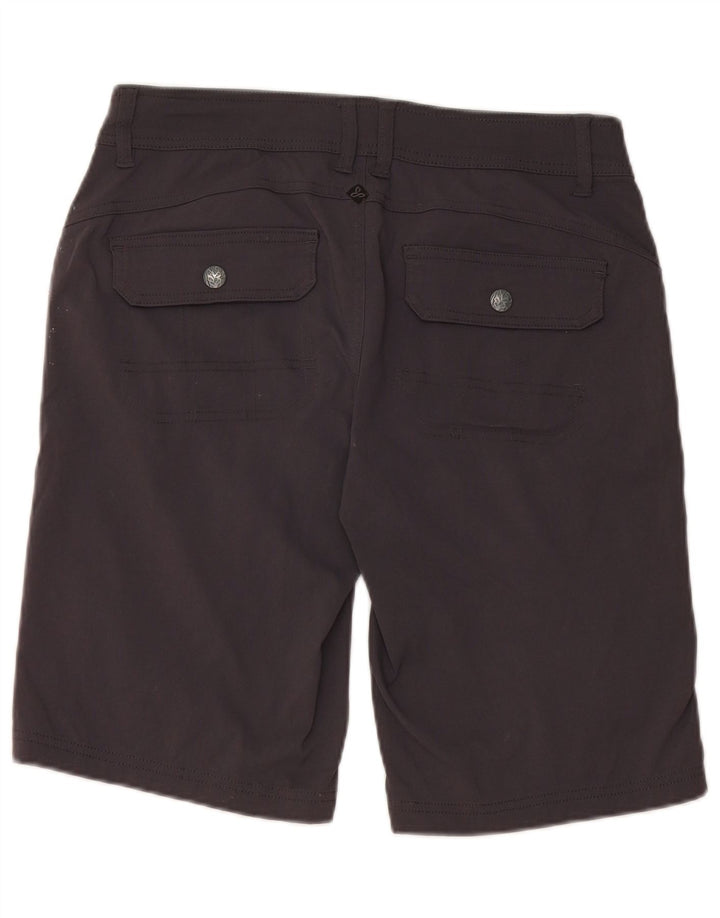 PRANA Pantalones cortos cargo para mujer US 8 Medium W32 Gris