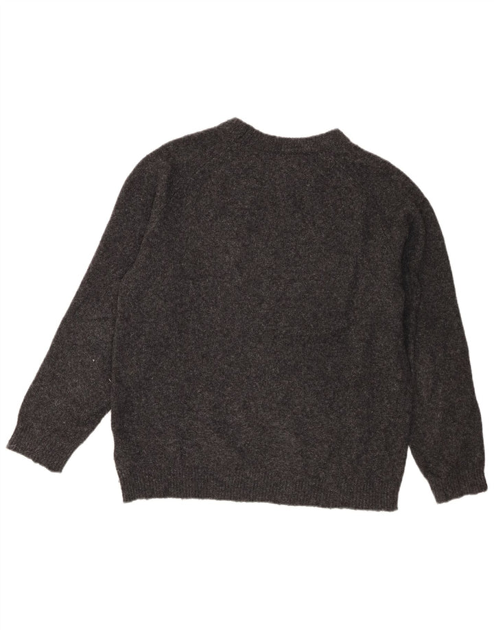 Zara Jersey Niño Cuello Redondo 13-14 Años Gris Poliéster