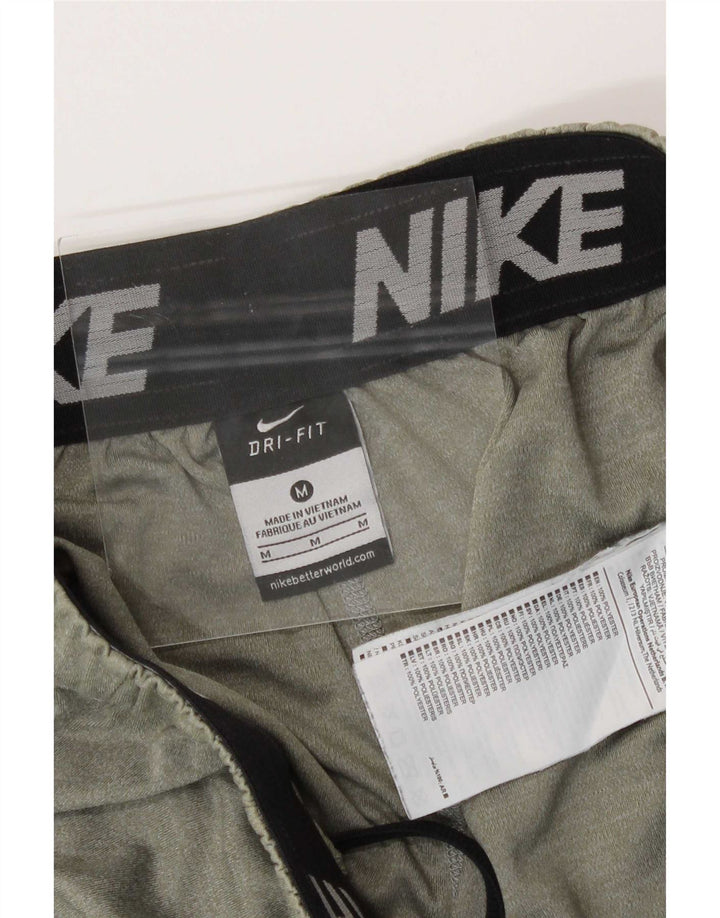 Pantalones cortos deportivos Nike Dri Fit para hombre Poliéster caqui mediano
