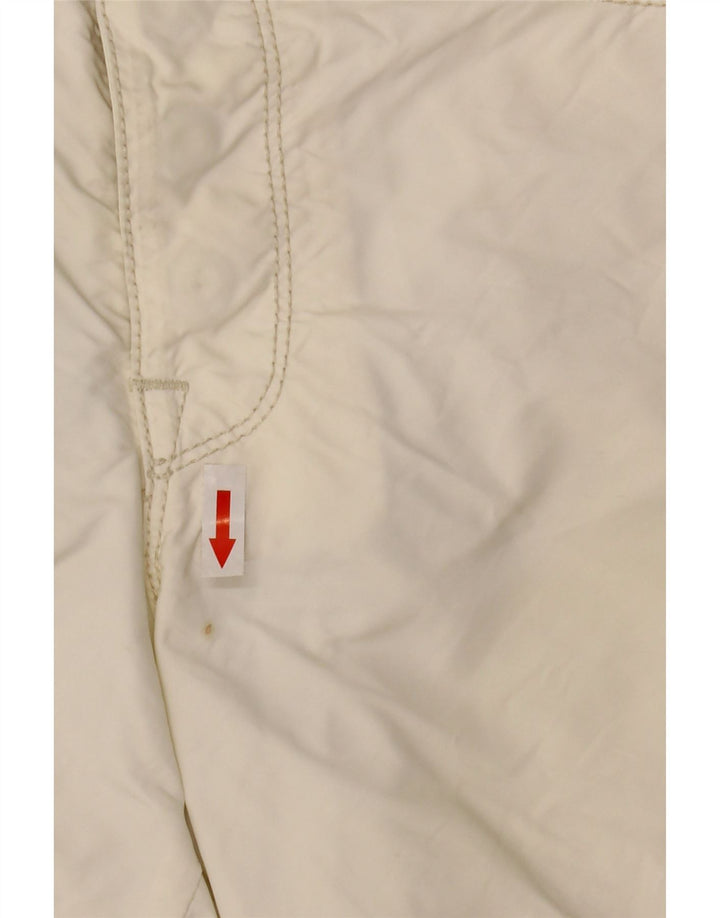 Roy Rogers Pantalones cortos casuales para mujer IT 48 XL W34 Poliamida blanco roto