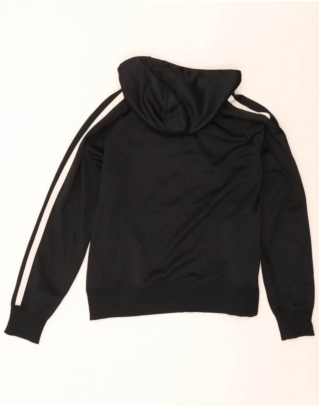 Nike - Sudadera con capucha y cremallera para hombre, color negro, poliéster, talla grande