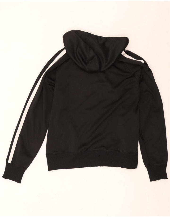 Nike - Sudadera con capucha y cremallera para hombre, color negro, poliéster, talla grande